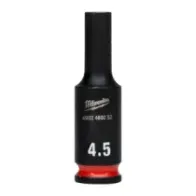 Milwaukee Nasadki udarowe SHOCKWAVE™ IMPACT DUTY 4,5 mm 1/4" nasadka udarowa głęboka - 1 szt. 4932480252