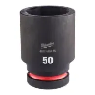 Milwaukee SHOCKWAVE™ IMPACT DUTY NASADKI UDAROWE 50 mm 1" nasadka udarowa głęboka - 1 szt. 4932480435