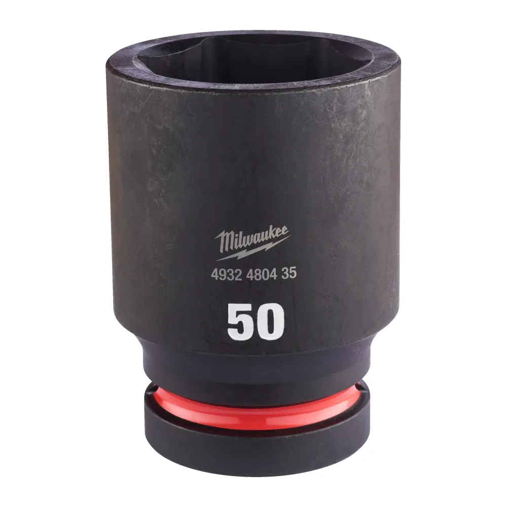 Milwaukee SHOCKWAVE™ IMPACT DUTY NASADKI UDAROWE 50 mm 1" nasadka udarowa głęboka - 1 szt. 4932480435