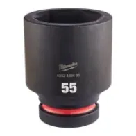 Milwaukee SHOCKWAVE™ IMPACT DUTY NASADKI UDAROWE 55 mm 1" nasadka udarowa głęboka - 1 szt. 4932480436