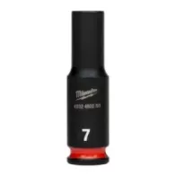 Milwaukee Nasadki udarowe SHOCKWAVE™ IMPACT DUTY 7 mm nasadka udarowa głęboka 1/4" - 1 szt. 4932480256