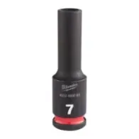 Milwaukee Nasadki udarowe SHOCKWAVE™ IMPACT DUTY 7 mm nasadka udarowa głęboka 3/8" - 1 szt. 4932480281