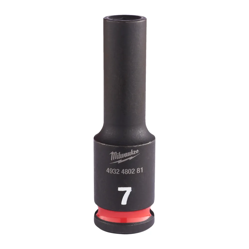 Milwaukee Nasadki udarowe SHOCKWAVE™ IMPACT DUTY 7 mm nasadka udarowa głęboka 3/8" - 1 szt. 4932480281