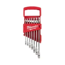 Milwaukee Maxbite Zestawy kluczy płasko-oczkowych z grzechotką 7 szt. 4932464995
