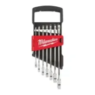 Milwaukee Maxbite Zestawy kluczy płasko-oczkowych z grzechotką 7 szt.  4932464993