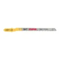 Milwaukee Wood: Ostrza do cięcia łukowego 75 x 2,5 mm Krzywa - 5 szt. 4932430143