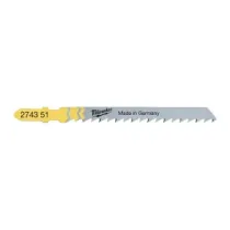 Milwaukee Wood: Czyste i bezodpryskowe ostrza tnące 75 x 4 mm T 101 D - 5 szt. 4932274351