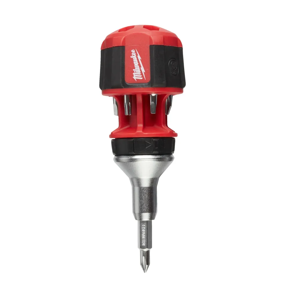 Milwaukee 8 w 1 Kompaktowy Wkrętak Grzechotkowy Wielobitowy - 1 szt. 4932471868