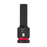 Milwaukee SHOCKWAVE™ IMPACT DUTY NASADKI UDAROWE 8 mm 1/2" nasadka udarowa głęboka - 1 szt. 4932480326
