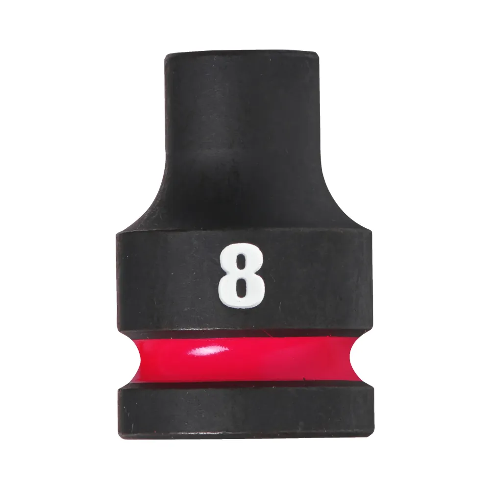 Milwaukee Nasadki udarowe SHOCKWAVE™ IMPACT DUTY 8 mm nasadka udarowa 1/2" STD - 1 szt. 4932480302