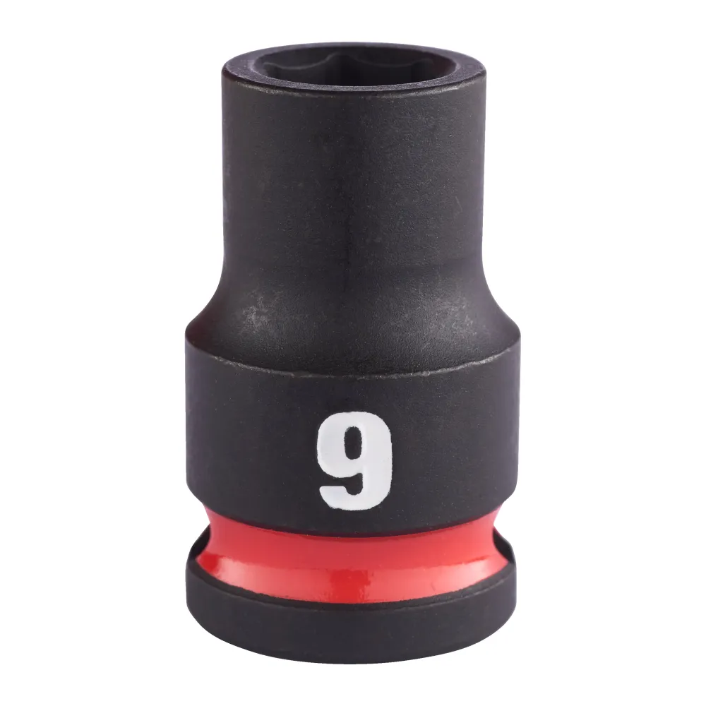 Milwaukee Nasadki udarowe SHOCKWAVE™ IMPACT DUTY 9 mm nasadka udarowa 3/8" STD - 1 szt. 4932480266