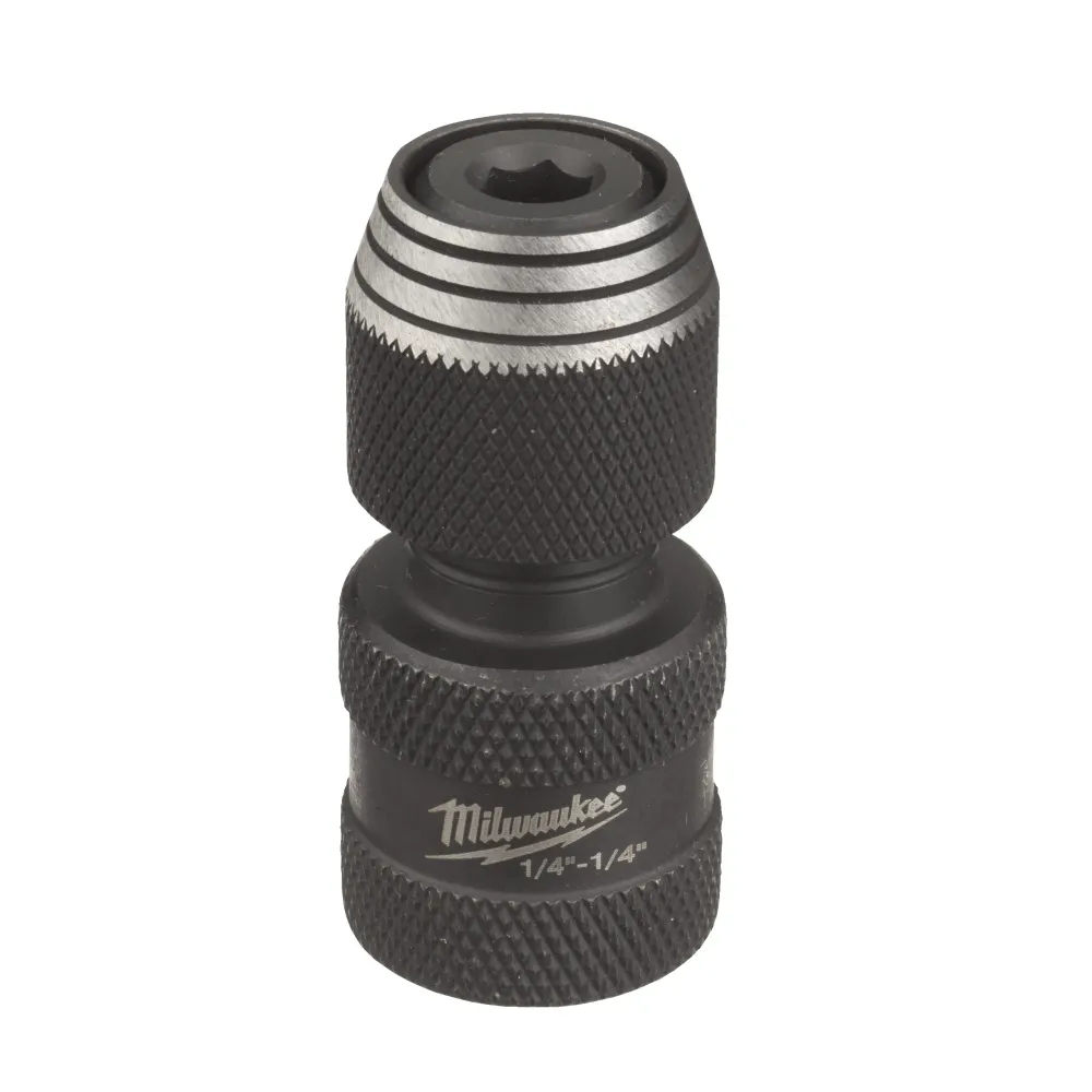 Milwaukee Adapter Redukcja ShW 1/4" SQ do 1/4" Hex nasadka udarowa | SanPro.Net