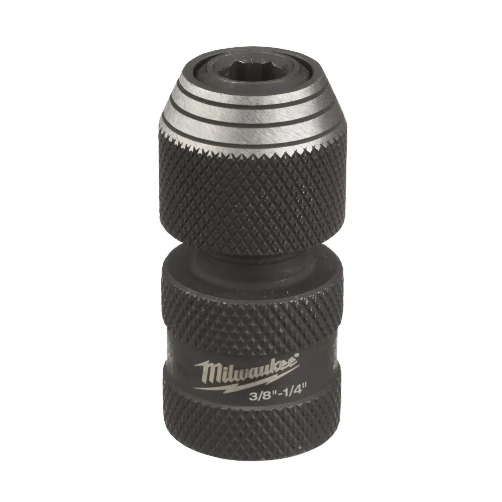 Milwaukee 3/8" adaptery / redukcje udarowe II Adapter ShW 3/8" SQ do 1/4" Hex - 1 szt. 4932493426