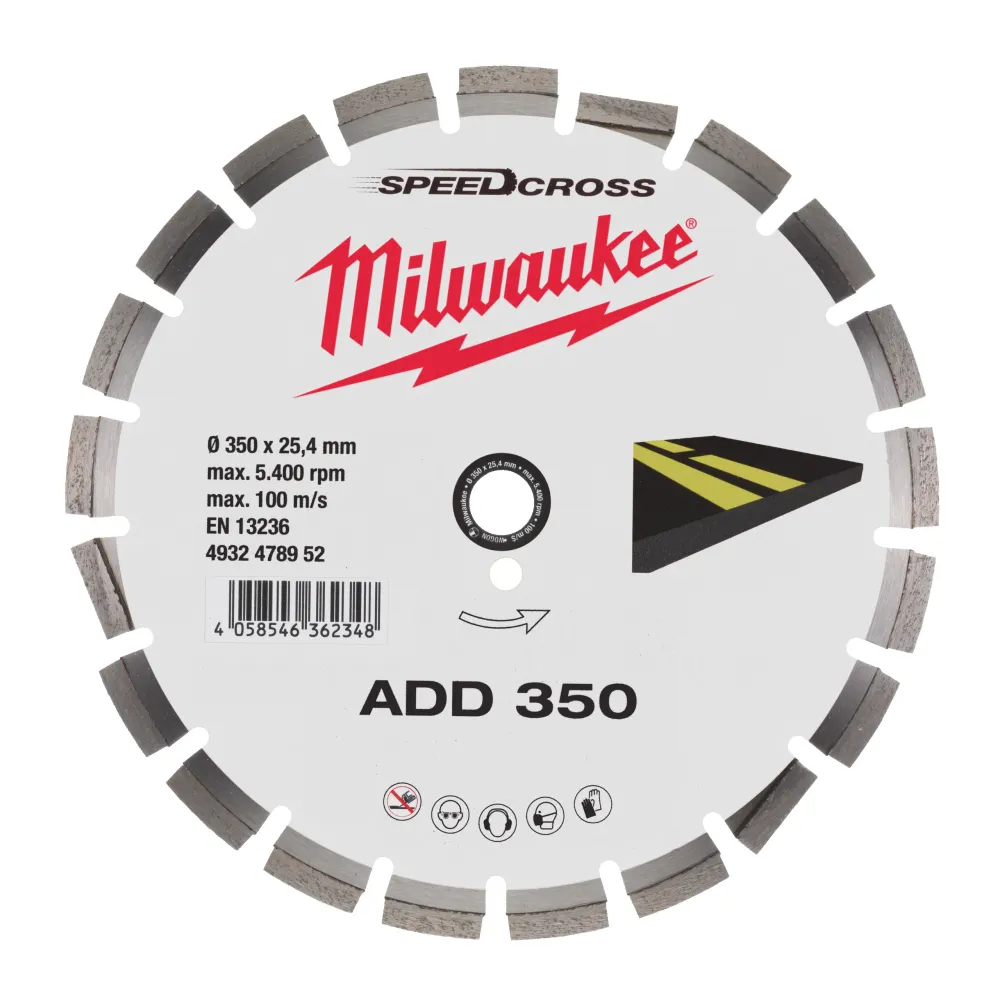 Milwaukee Speedcross Asphalt DODAJ DODAJ 350 mm - 1 szt. 4932478952