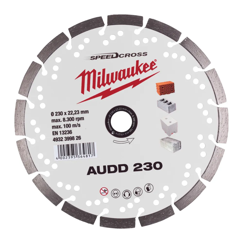 Milwaukee Speedcross AUDD AUDD 230 mm - 1 szt. 4932399826