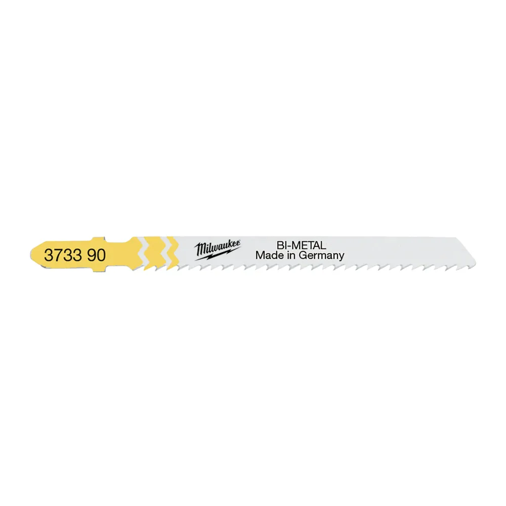 Milwaukee Wood: Czyste i bezodpryskowe ostrza tnące Bi 75 x 2,5 mm T101BF - 5 szt. 4932373390