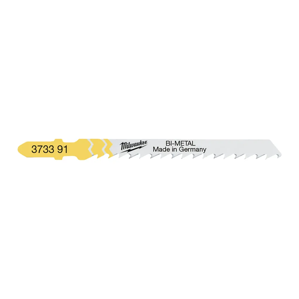 Milwaukee Wood: Brzeszczoty do szybkiego cięcia Bi 75 x 5 mm T 144 DF - 5 szt. 4932373391