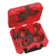 Milwaukee Zestaw Big Hawg Multi Material Set Zestaw pił otwornic BIG HAWG multi mat. - 10 szt. 4932464939