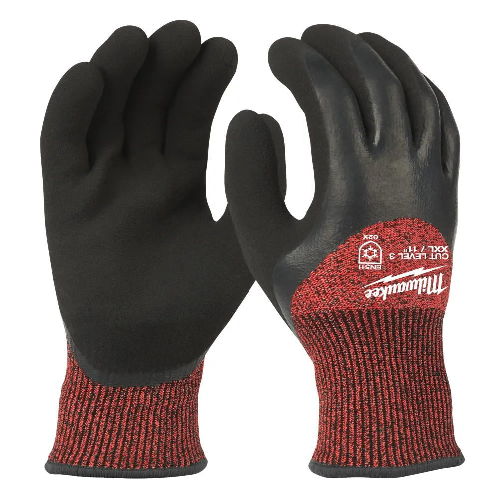 Milwaukee Winter Cut C Gloves Luzem Zimowe Rękawice Cut C - 11/XXL - 72 szt. 4932479007
