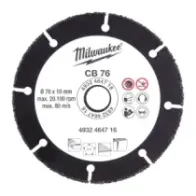 Milwaukee Ostrze węglikowe CB 76 mm - 1 szt. 4932464716