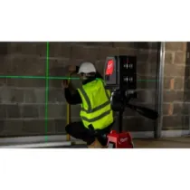 Milwaukee CLL-C Laser krzyżowy z zieloną wiązką, zasilany bateriami alkalicznymi 4933478753