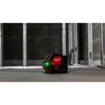 Milwaukee CLL-C Laser krzyżowy z zieloną wiązką, zasilany bateriami alkalicznymi 4933478753