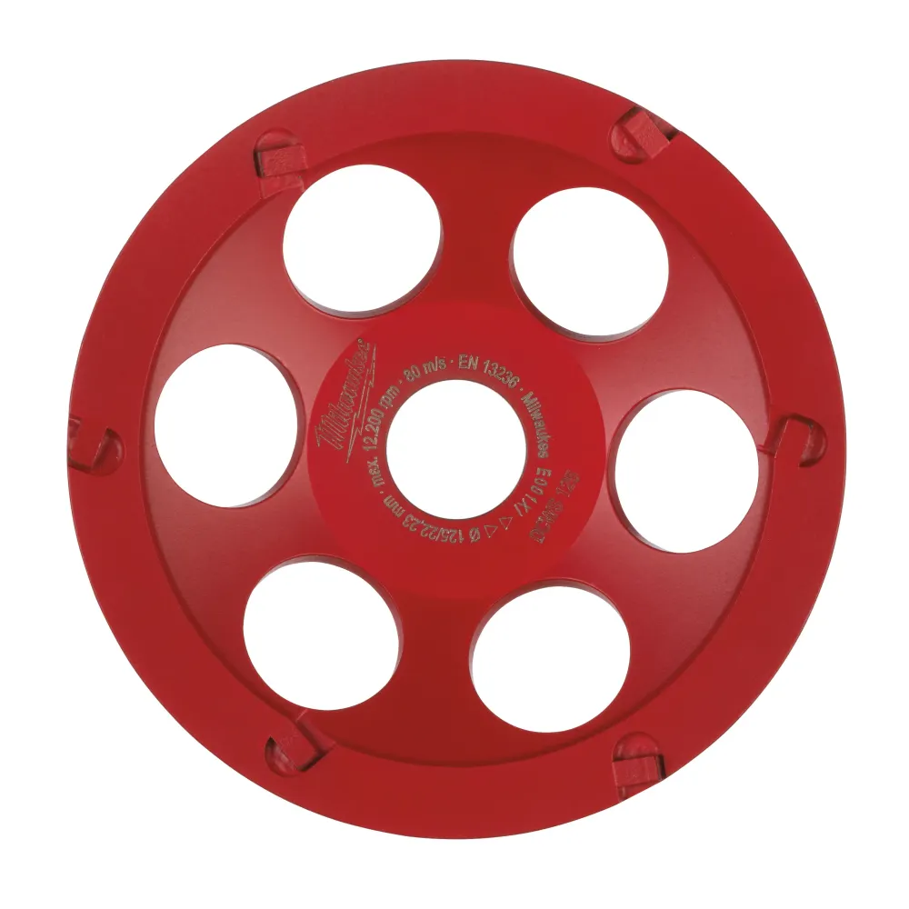 Milwaukee Diamentowe ściernice garnkowe Speedcross Grube SDCWSC 125 4932451188