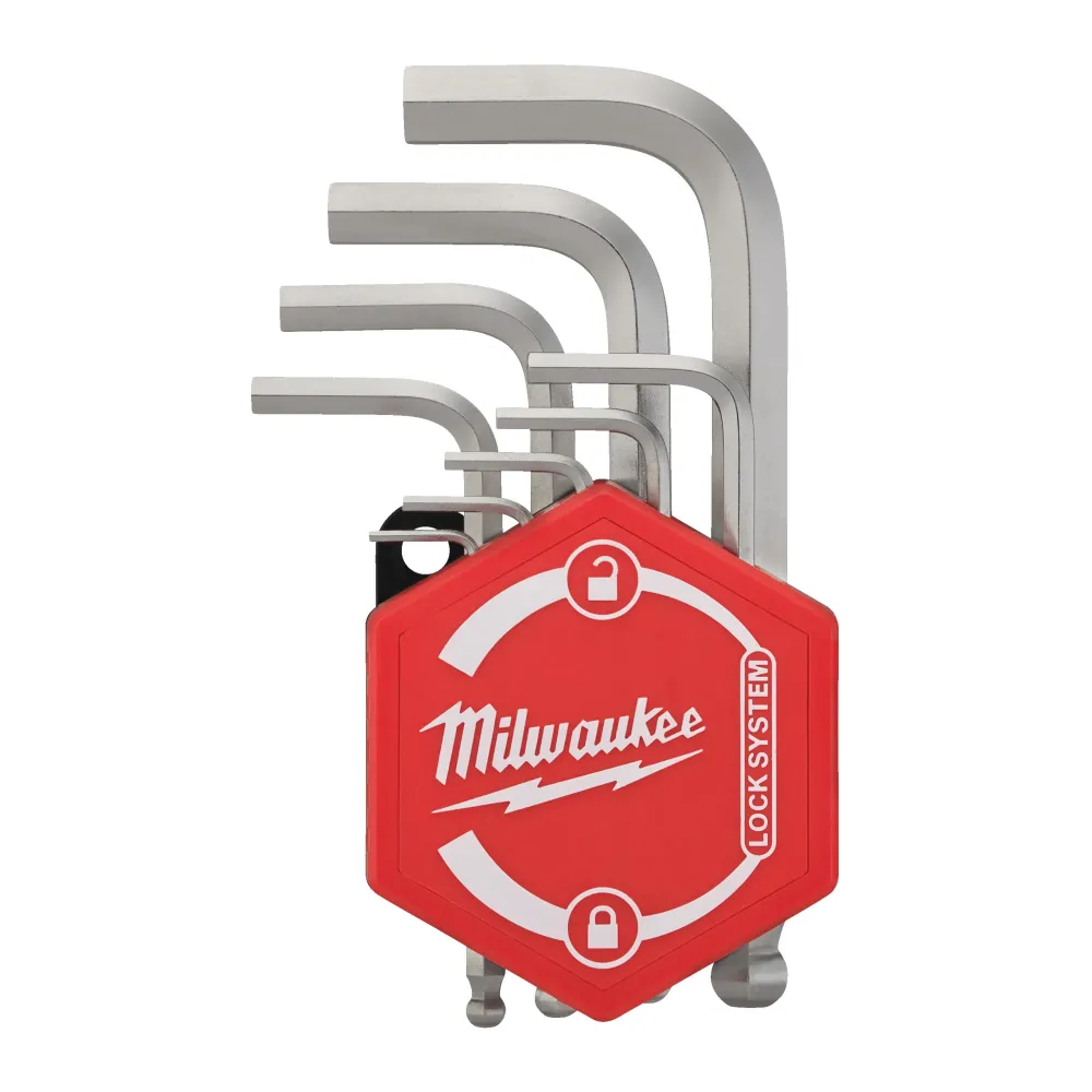 Milwaukee Hex Key Kompaktowy zestaw kluczy imbusowych 9 szt. 4932492399