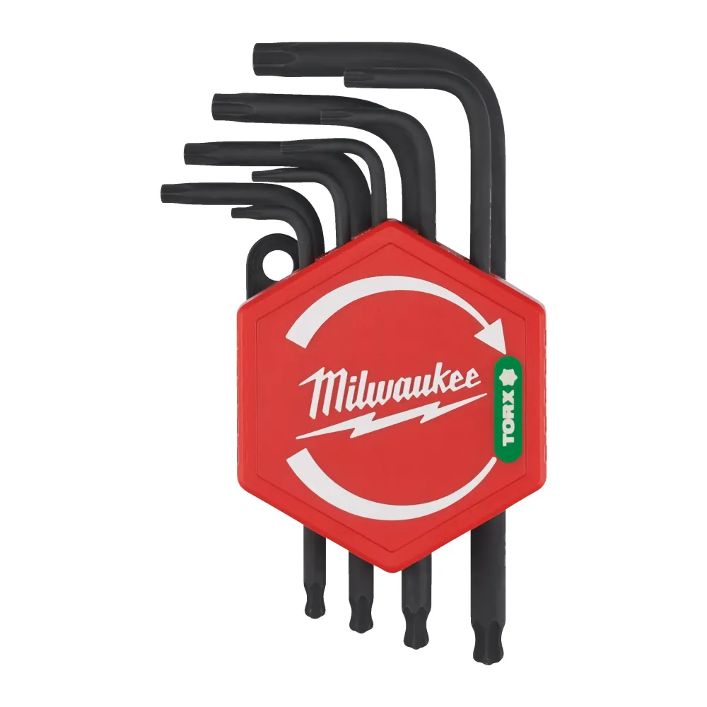Milwaukee Zestaw kluczy Torx Compact L-Form 9 szt. 4932492703