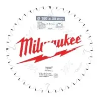 Milwaukee Tarcze tnące do pił ukosowych Gen II CSB MS W 190 x 30 x 2,4 x 40ATB neg. 4932471314