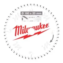 Milwaukee Tarcze tnące do narzędzi przenośnych Gen II CSB P Alu 160 x 20 x 2,2 x 52TF 4932471292