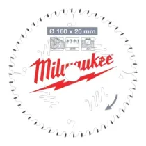 Milwaukee Tarcze tnące do narzędzi przenośnych Gen II CSB PW 160 x 20 x 2,2 x 48ATB 4932471291