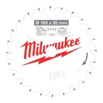 Milwaukee Tarcze tnące do narzędzi przenośnych Gen II CSB PW 165 x 20 x 1,6 x 24ATB 4932471931