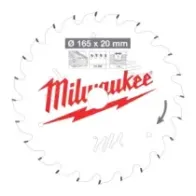 Milwaukee Tarcze tnące do narzędzi przenośnych Gen II CSB PW 165 x 20 x 1,6 x 24ATB 4932471931