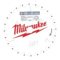 Milwaukee Tarcze tnące do narzędzi przenośnych Gen II CSB PW 165 x 20 x 2,2 x 24ATB 4932471294