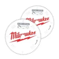 Milwaukee Tarcze tnące do pił ukosowych Gen II CSB Twin Pack 254 x 60T/80T - 2 szt. 4932479576