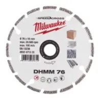 Milwaukee Speedcross DHMM Diamentowa tarcza do wielu materiałów 76 - 1 szt. 4932471333