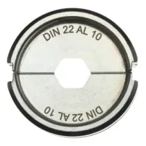 Milwaukee Matryce zaciskowe DIN Aluminium DIN22 AL 10 4932479390