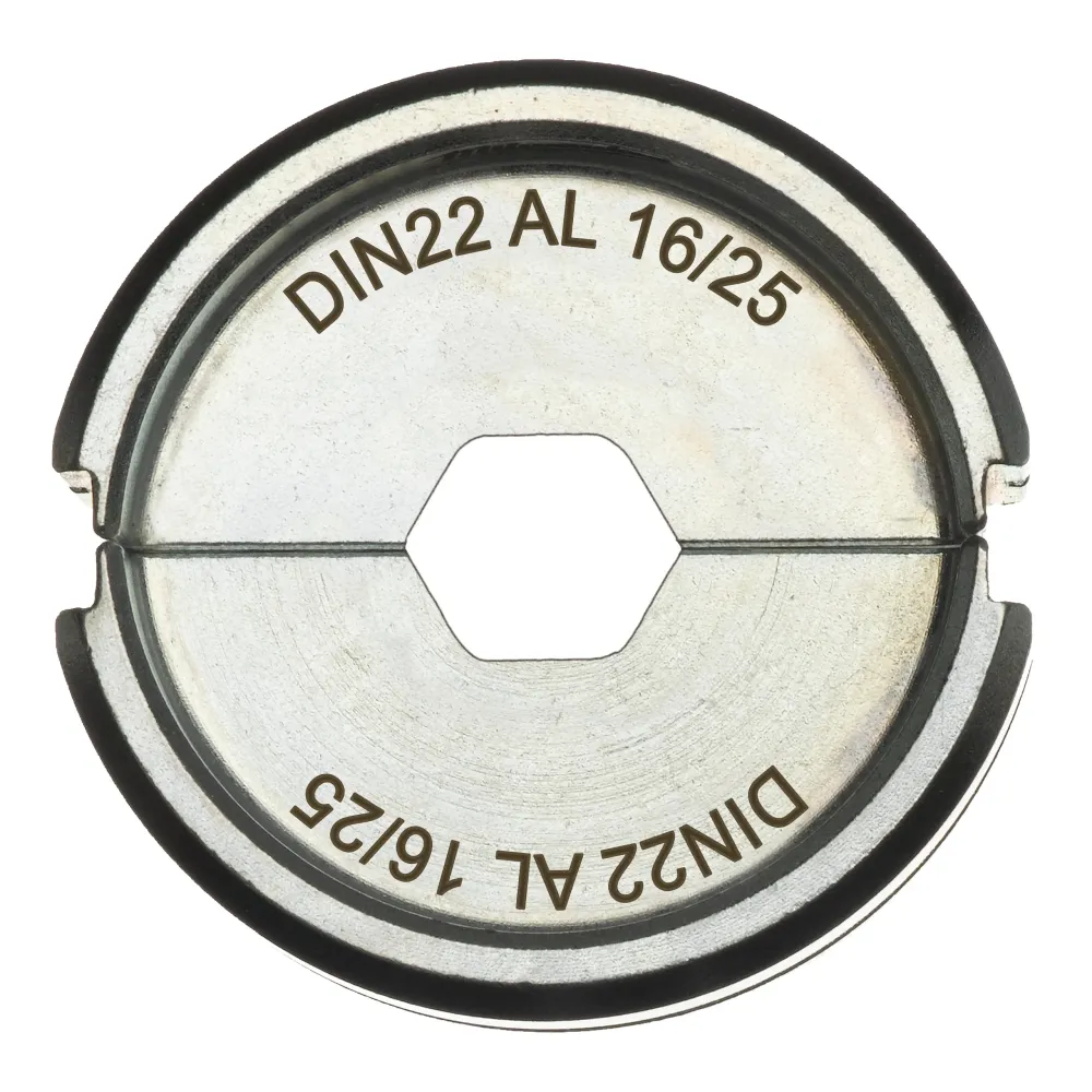 Milwaukee Matryce zaciskowe DIN Aluminium DIN22 AL 16/25 - 1 szt. 4932451771