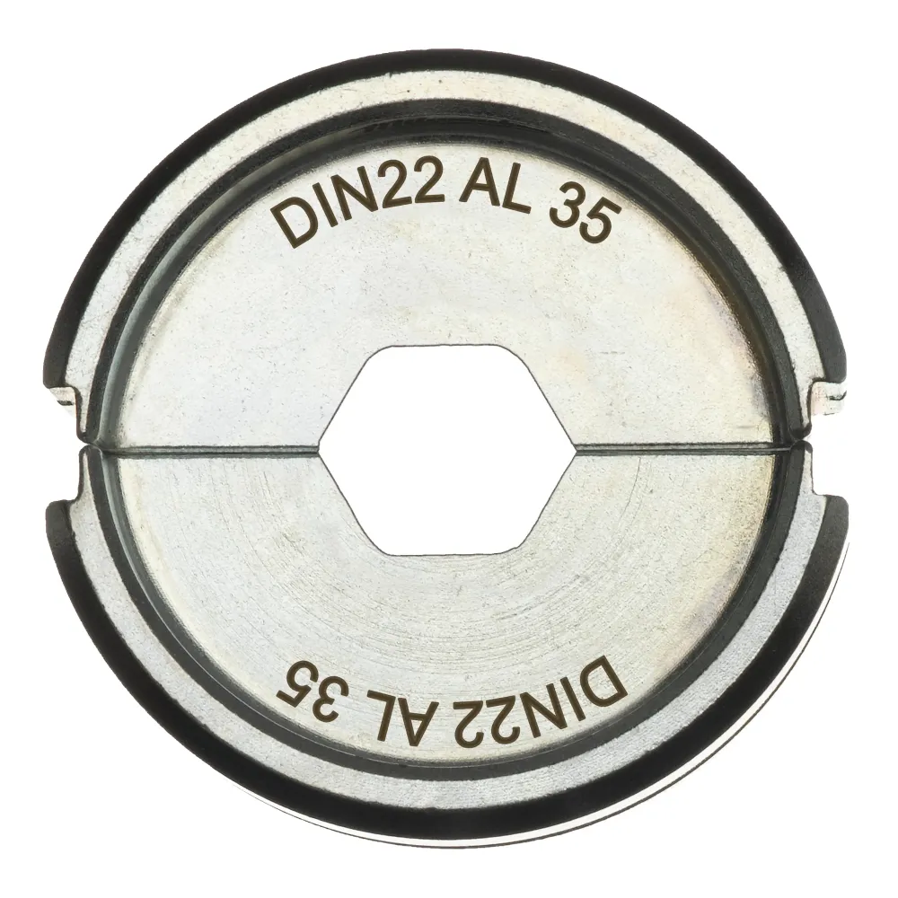 Milwaukee Matryce zaciskowe DIN Aluminium DIN22 AL 35 - 1 szt. 4932451772