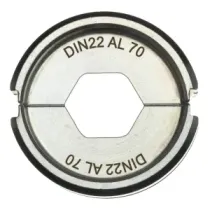 Milwaukee Matryce zaciskowe DIN Aluminium DIN22 AL 70 - 1 szt. 4932451774