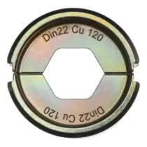 Milwaukee Matryce do zaciskania DIN Miedź DIN22 Cu 120 - 1 szt. 4932451750