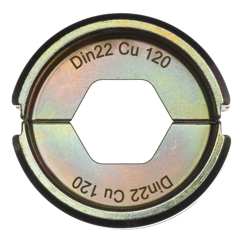 Milwaukee Matryce do zaciskania DIN Miedź DIN22 Cu 120 - 1 szt. 4932451750