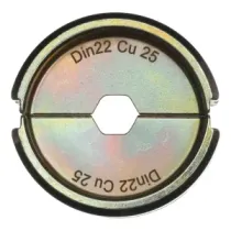 Milwaukee Matryce DIN Miedź DIN22 Cu 25 - 1 szt. 4932451745