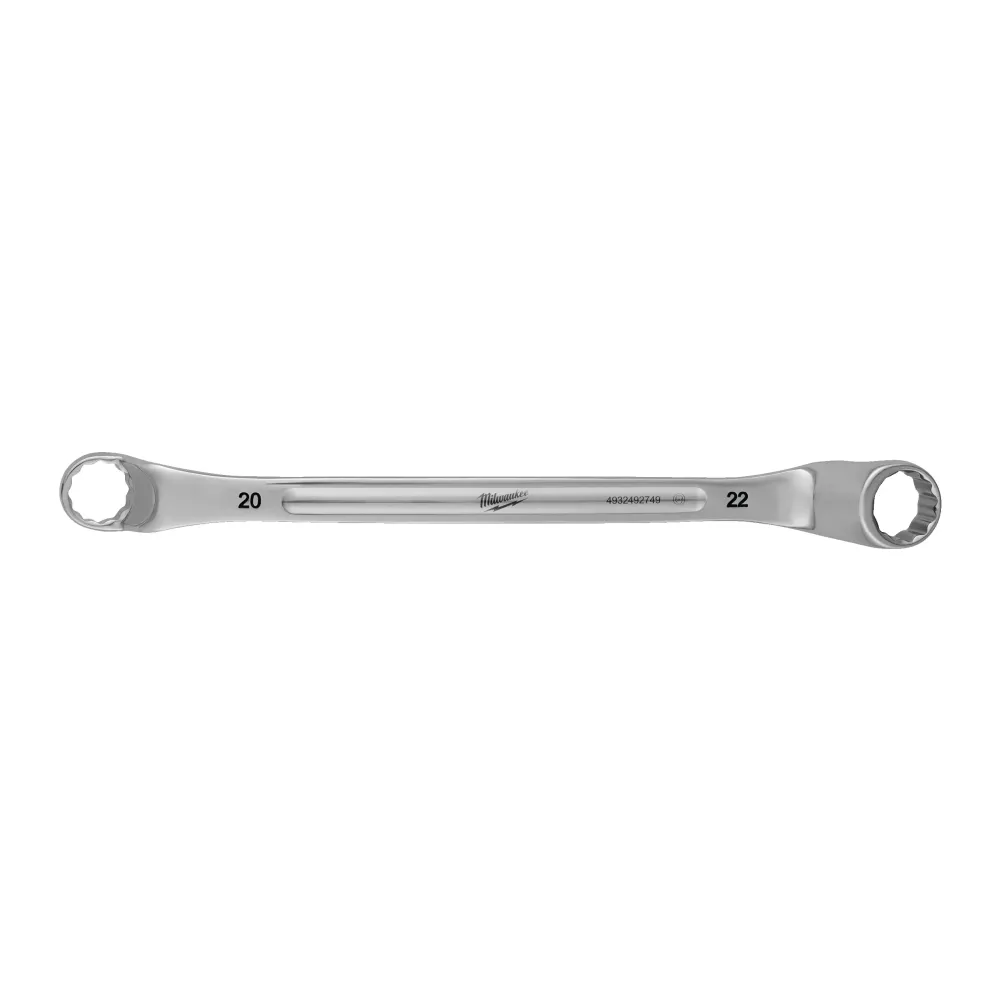 Milwaukee Klucze dwupierścieniowe z odsadzeniem Klucz dwupierścieniowy z odsadzeniem - 20 x 22 mm 4932492749