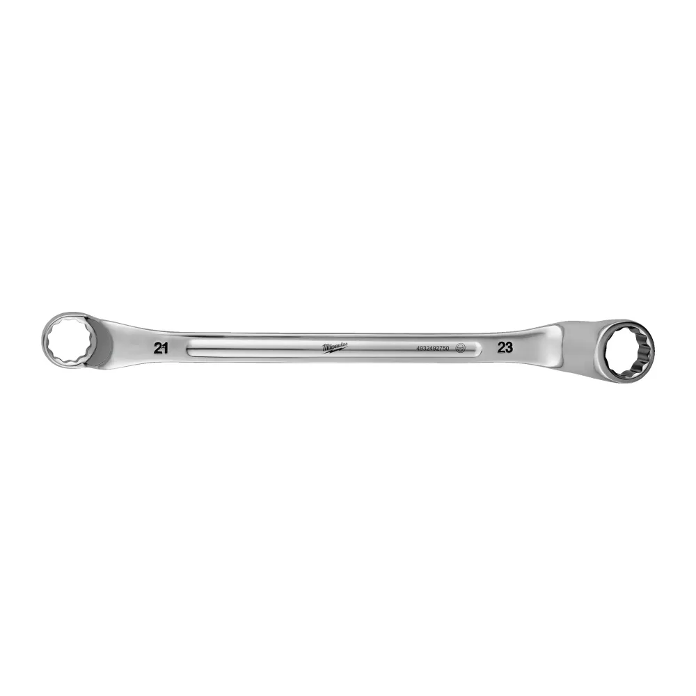 Milwaukee Klucze dwupierścieniowe z odsadzeniem Klucz dwupierścieniowy z odsadzeniem - 21 x 23 mm 4932492750