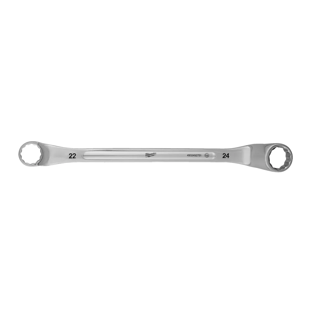 Milwaukee Klucze dwupierścieniowe z odsadzeniem Klucz dwupierścieniowy z odsadzeniem - 22 x 24 mm 4932492751