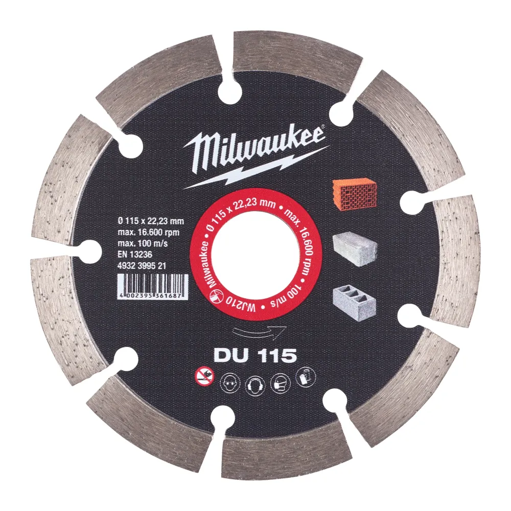Milwaukee Contractor DU DU 115 mm - 1 szt. 4932399521
