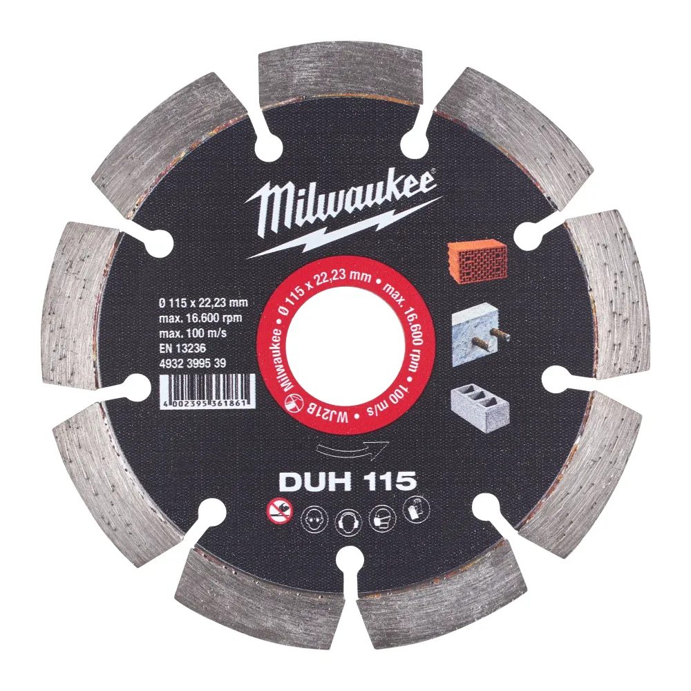 Milwaukee Contractor DUH DUH 115 mm - 1 szt. 4932399539