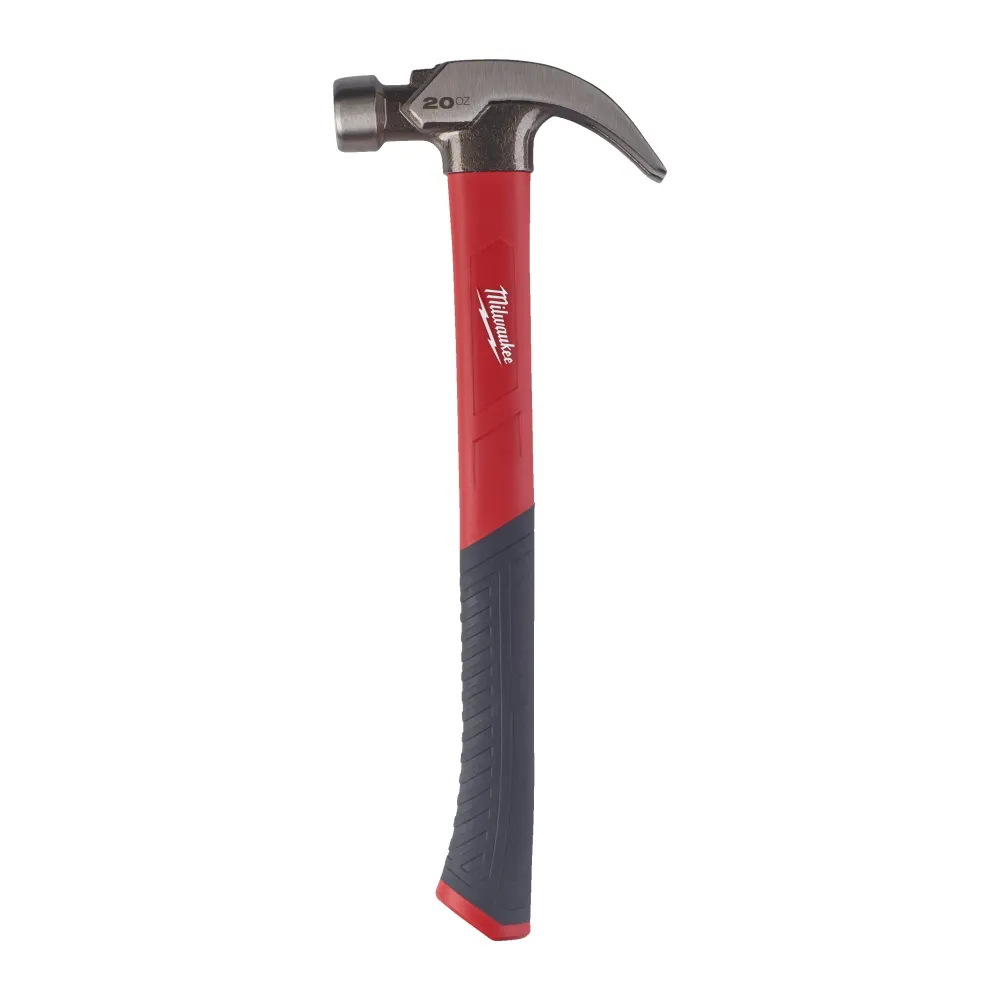Milwaukee Młotek pazurowy z włókna szklanego Młotek pazurowy z włókna szklanego zakrzywiony 20oz / 570g 4932478658